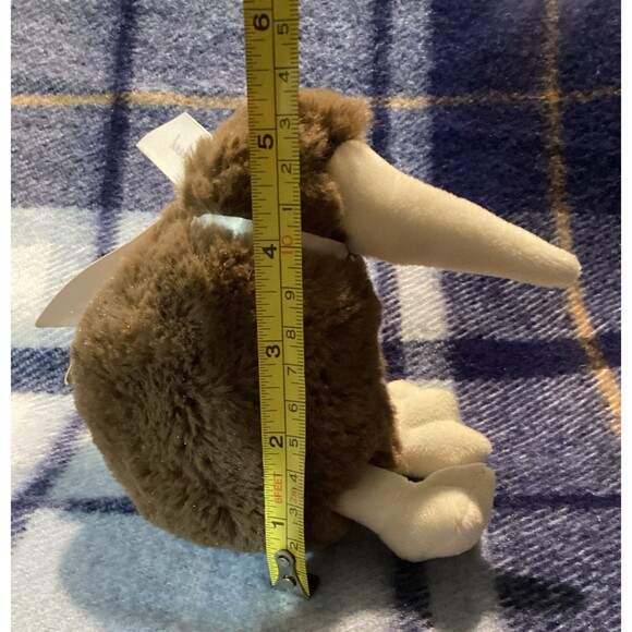 New Zealand Bird Kiwi and Friends Plush Kiwi Brown Sitting Souvenir 6" Plush - Picture 2 of 9